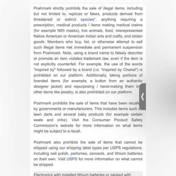 Policy: what can you sell? ๐ฆ - Picture 1 of 2